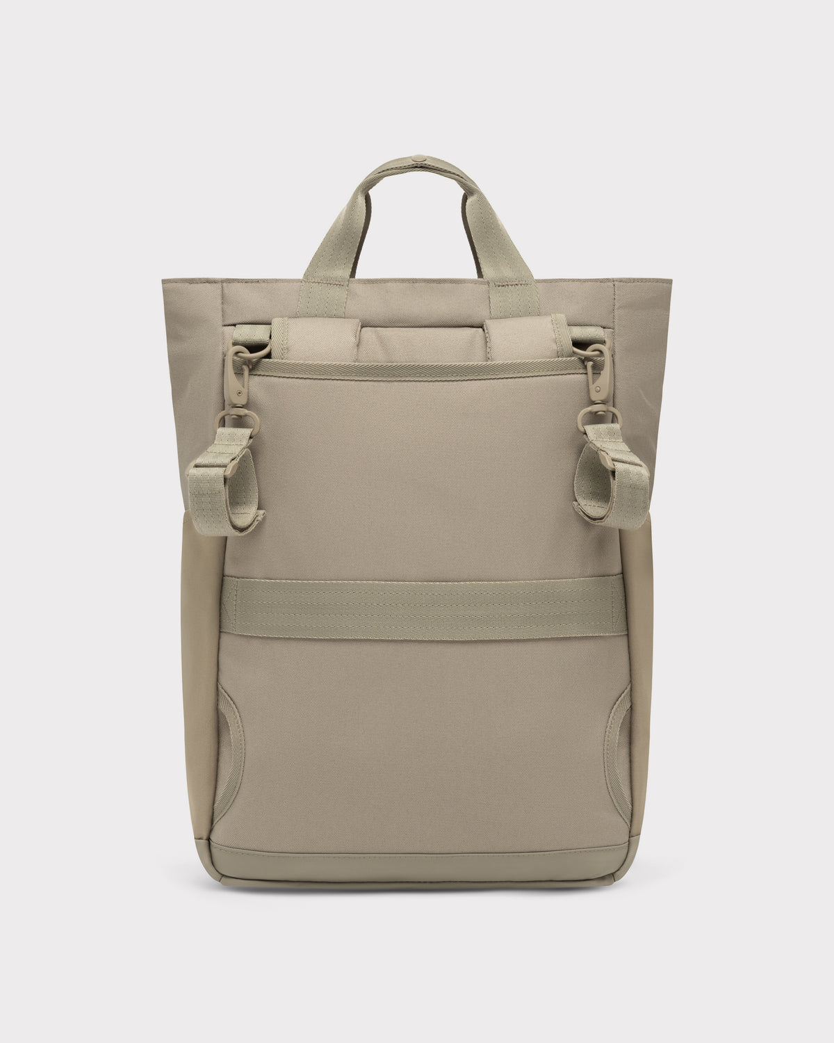 Wickeltasche 'Blair' von Johnny Urban in desert grey, rechteckig mit zwei festen Tragegriffen und verstellbaren Schultergurten