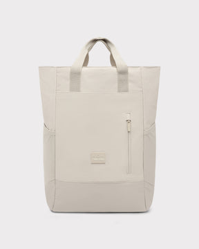 Sandfarbene Wickeltasche 'Blair' von Johnny Urban mit Vorderfach und Tragegriffen