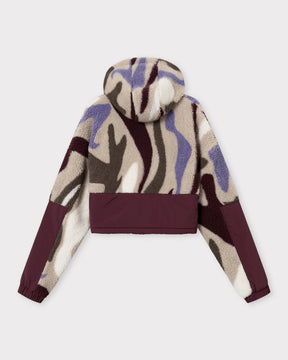 Cropped Teddy Fleecejacke "Carey"