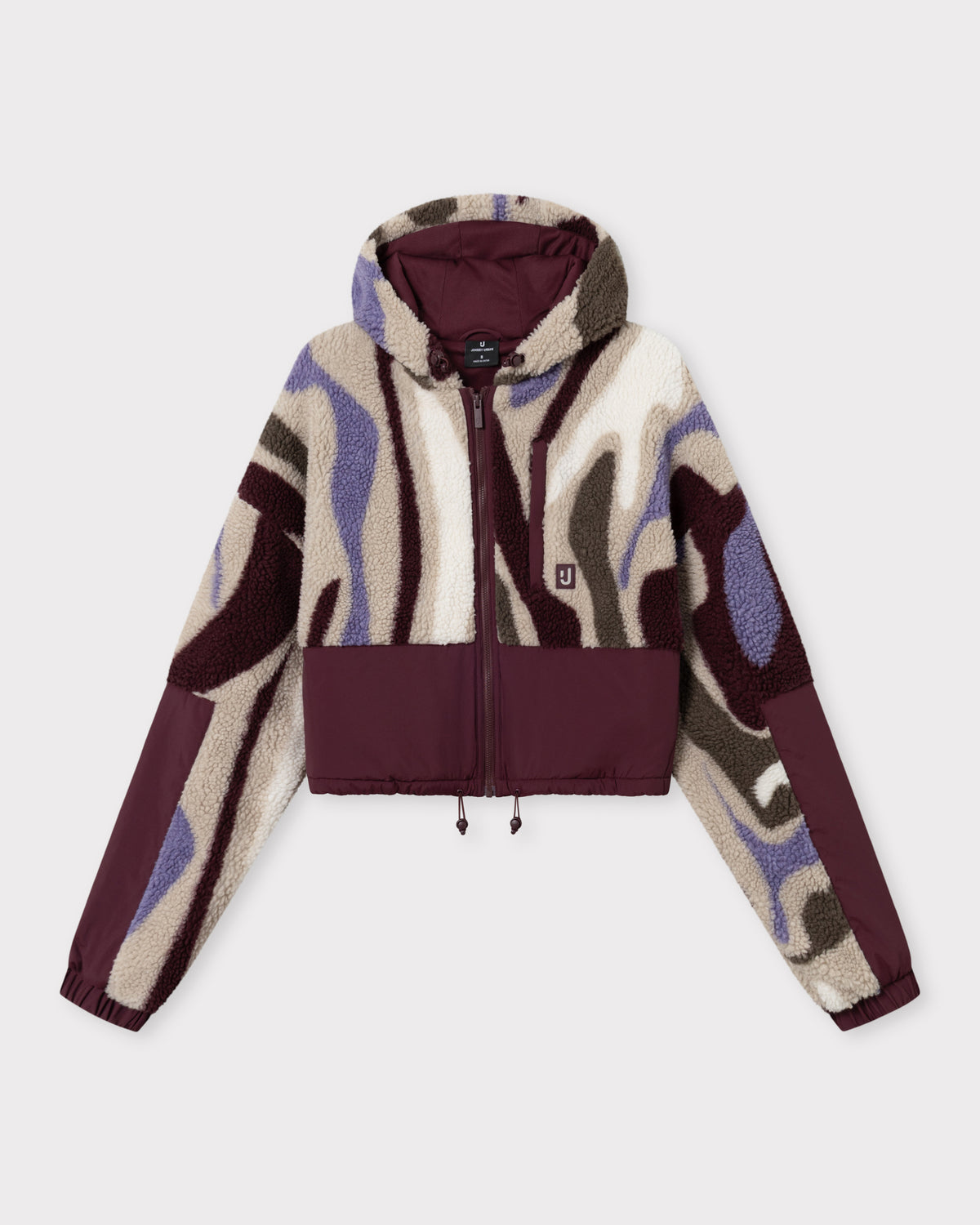 Cropped Teddy Fleecejacke "Carey"