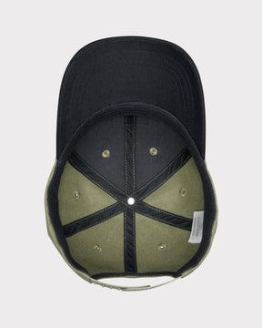Curved Baseball-Cap 'Dean' von Johnny Urban in grün-schwarz von innen mit verstellbarem Riemen