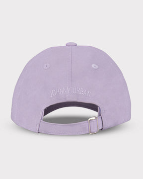 Lila Baseballcap 'Jen' von Johnny Urban mit verstellbarem Riemen und gesticktem Markenlogo hinten