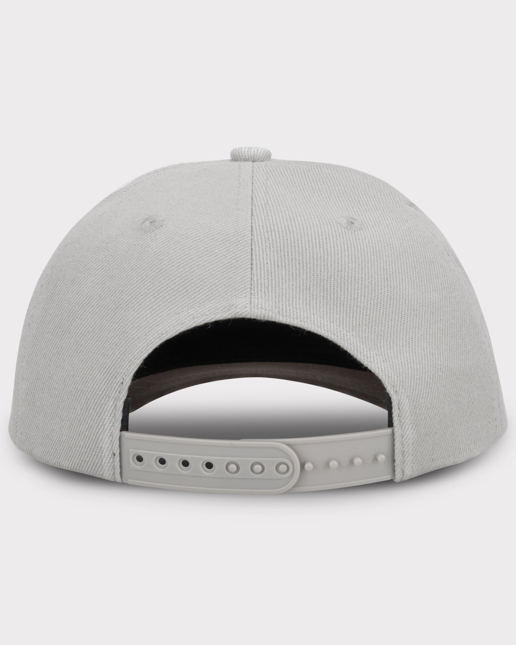 Graue Johnny Urban Baseballcap 'Dean' mit verstellbarem Snapbackverschluss von hinten