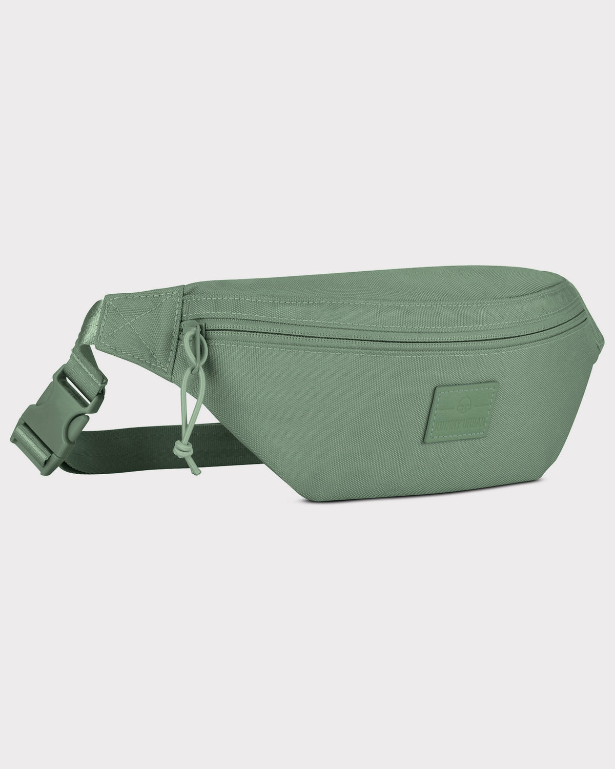 Grüne Bauchtasche 'Erik Small' aus nachhaltigem Material mit Reißverschluss und verstellbarem Gurt