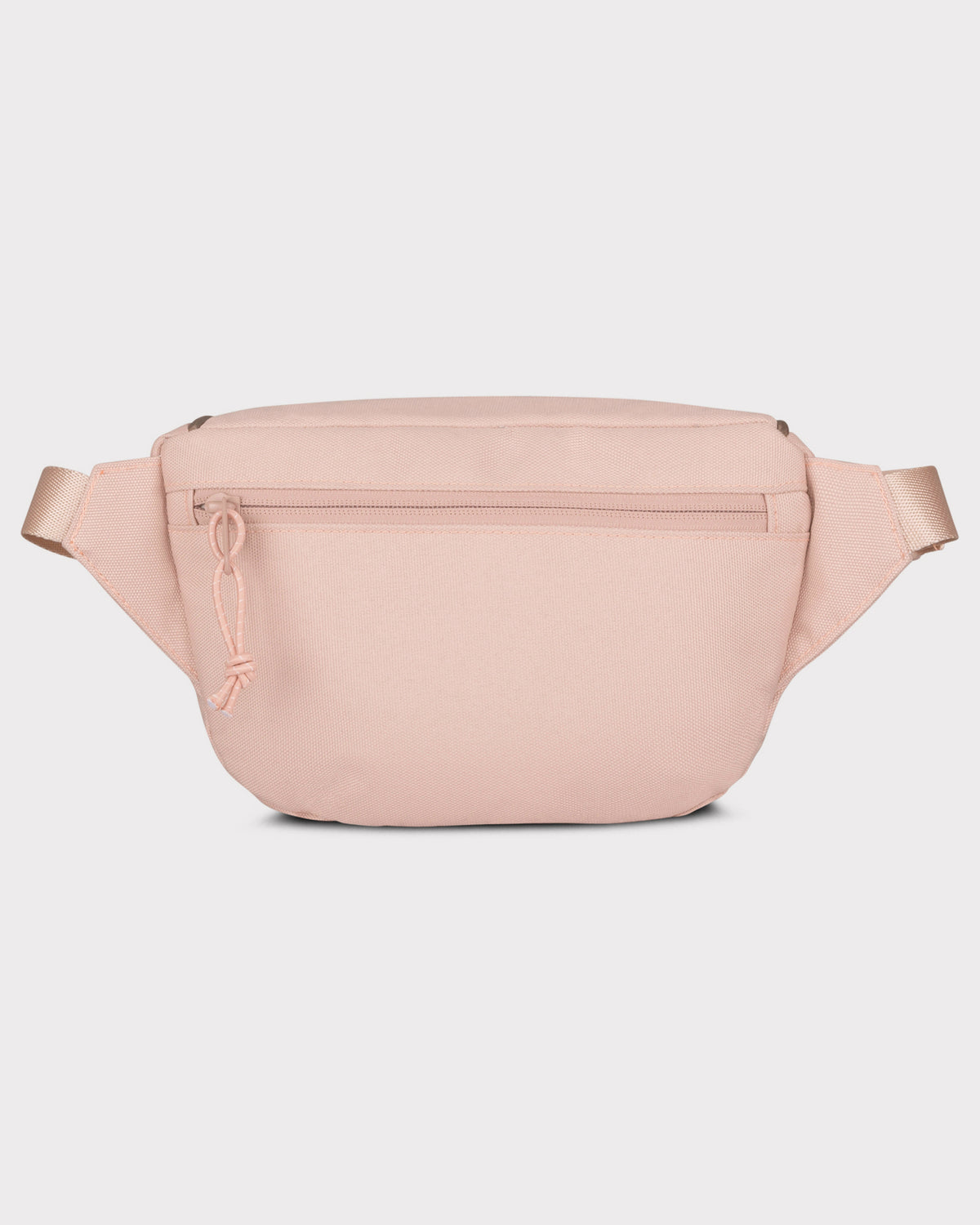 Rosa Bauchtasche 'Ben' aus robustem Material mit Reißverschluss vorne
