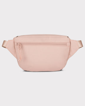 Rosa Bauchtasche 'Ben' aus robustem Material mit Reißverschluss vorne