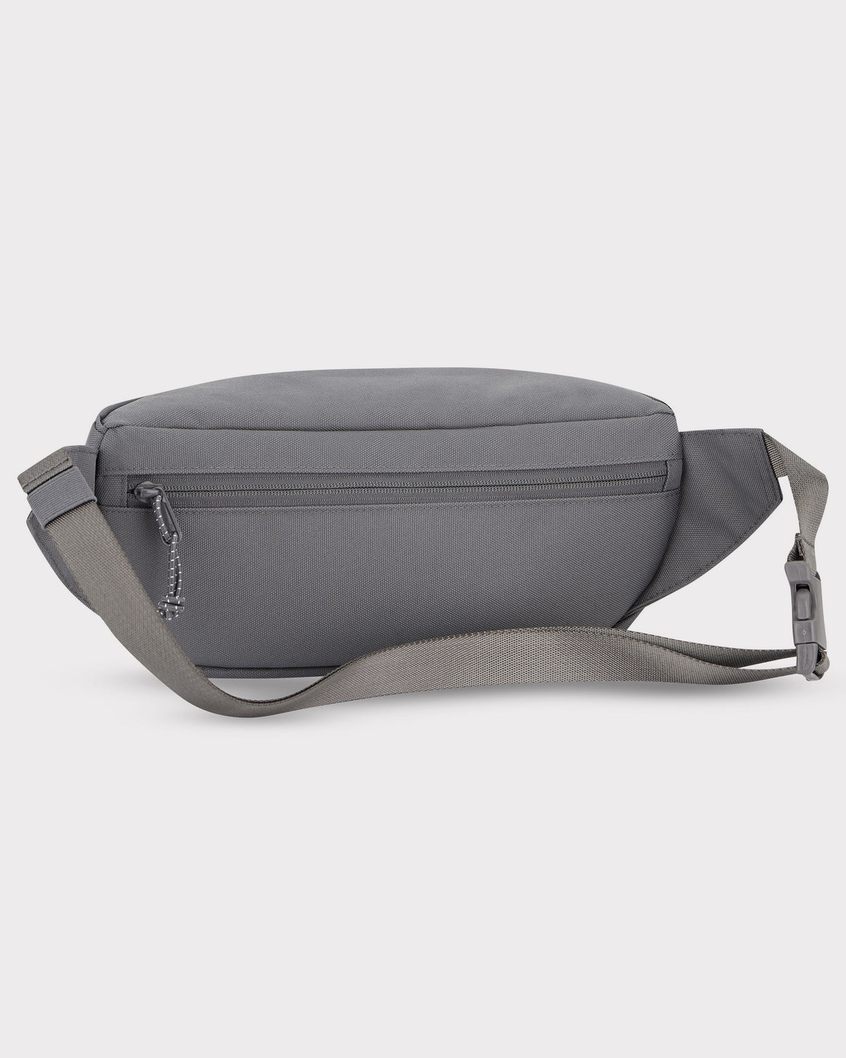 Graue Bauchtasche 'Tom' für Herren aus robustem Material mit verstellbarem Gurt