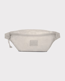 Beige Bauchtasche 'Erik Small' von Johnny Urban mit Reißverschluss und Logo-Patch vorne