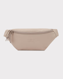 Beige Bauchtasche 'Riley' von Johnny Urban mit Reißverschluss und Logo geprägt