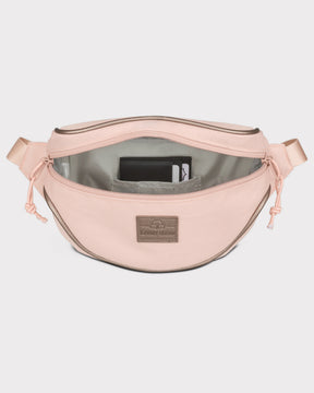 Rosafarbene Bauchtasche 'Ben' von Johnny Urban mit Reißverschluss und Innenfach mit Kartenhalter