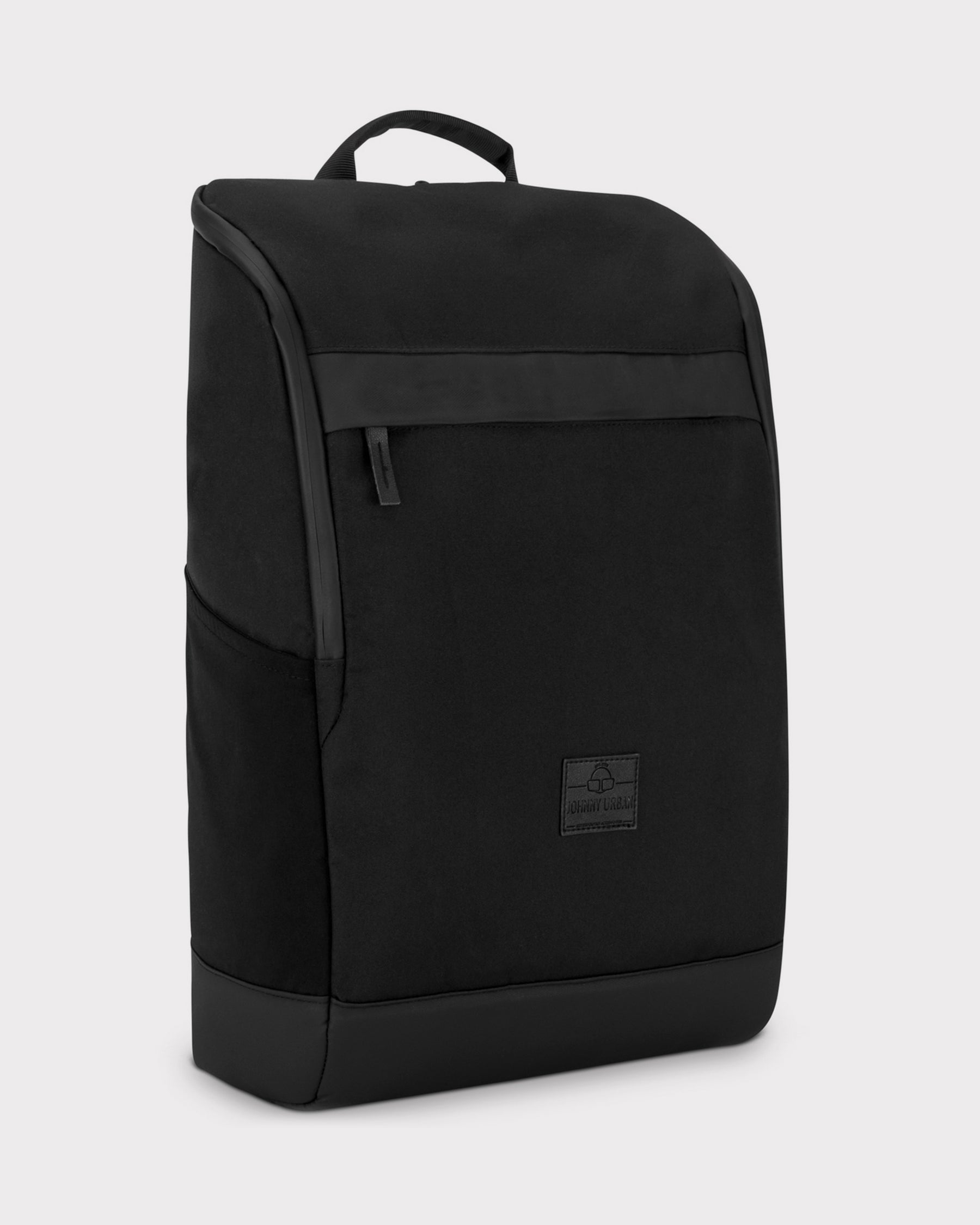 Business Rucksack 'Jasper' von Johnny Urban, schwarz, rechteckig, mit Reißverschluss und Tragegriff