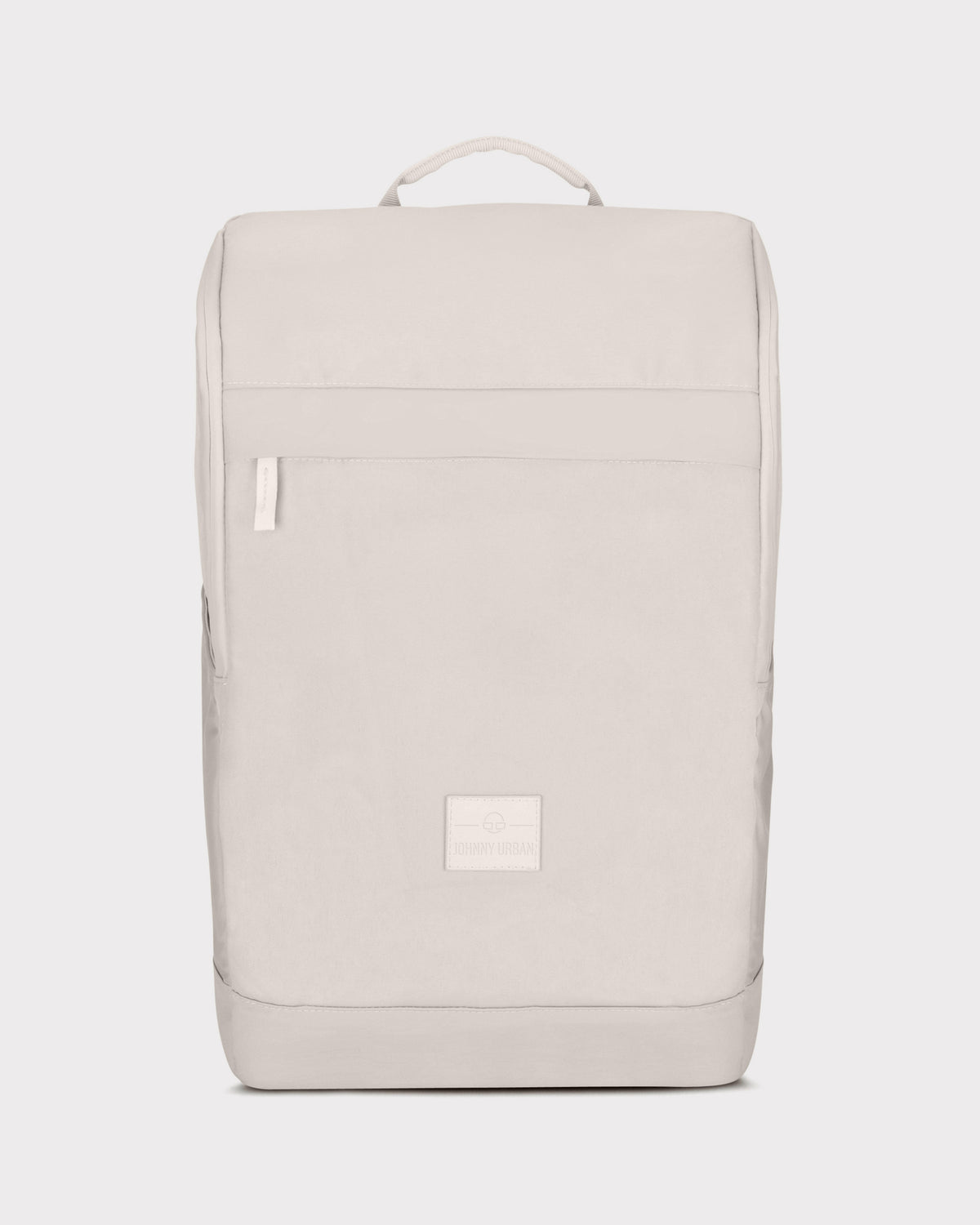 Beiger Business-Rucksack 'Jasper' von Johnny Urban in rechteckiger Form mit Tragegriff oben
