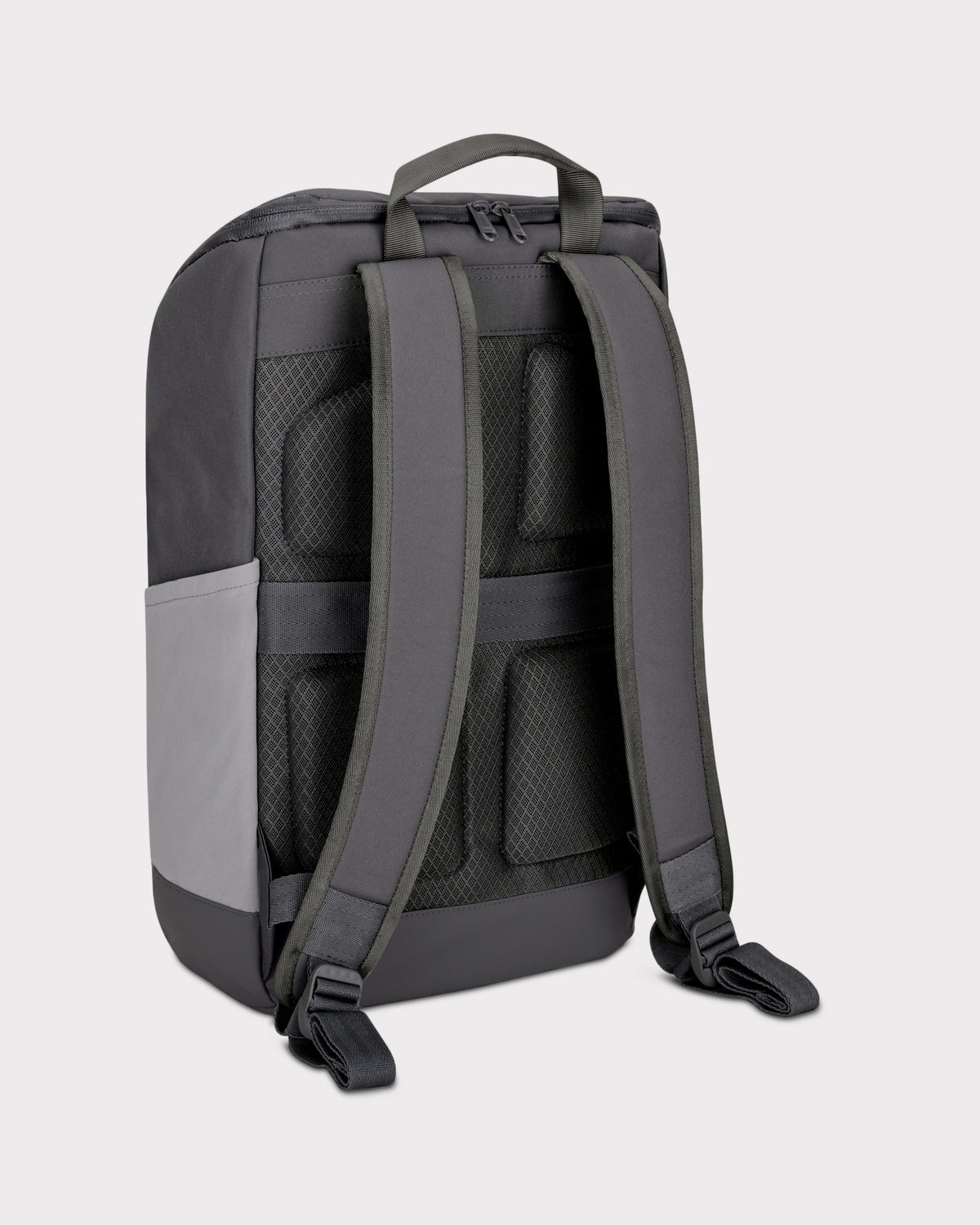 Business-Rucksack 'Jasper' von Johnny Urban in Grau mit gepolsterten Rücken- und Schultergurten