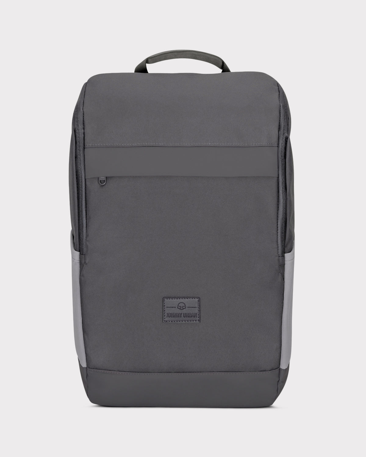 Business Rucksack 'Jasper' von Johnny Urban in Grau mit rechteckiger Form und Tragegriff