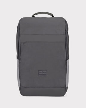 Business Rucksack 'Jasper' von Johnny Urban in Grau mit rechteckiger Form und Tragegriff