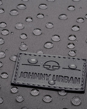 Wasserabweisendes graues Material des Business-Rucksacks 'Jasper' mit Johnny Urban Logo
