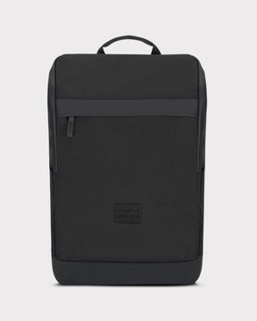 Schwarzer Business-Rucksack 'Jasper' von Johnny Urban mit Tragegriff und Frontfach