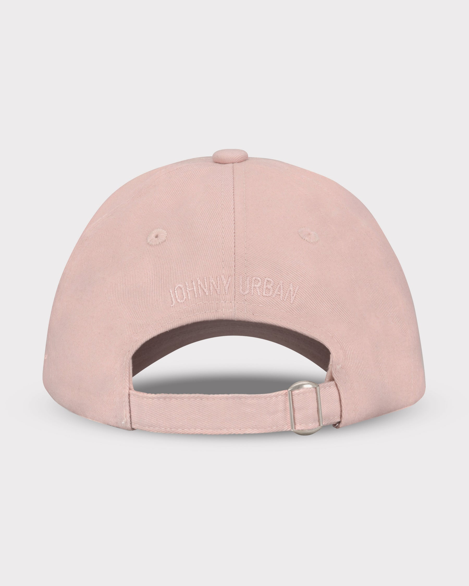 Rosa Damen-Cap 'Jen' von Johnny Urban mit verstellbarem Riemen und Stickerei am Hinterkopf
