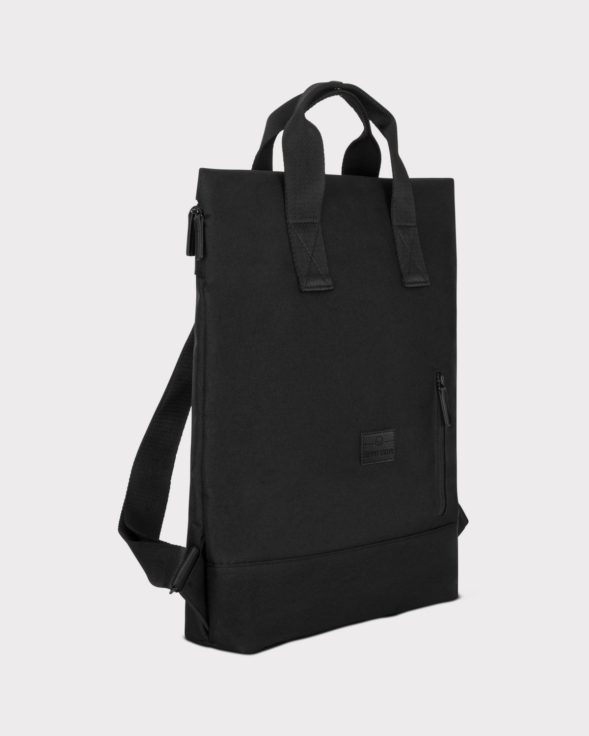 Schwarzer Johnny Urban Rucksack Tasche 'Ivy' mit Tragegriffen und Reißverschlusstasche