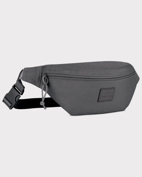 Johnny Urban Bauchtasche 'Erik Small' in Grau mit Reißverschluss und verstellbarem Gurt