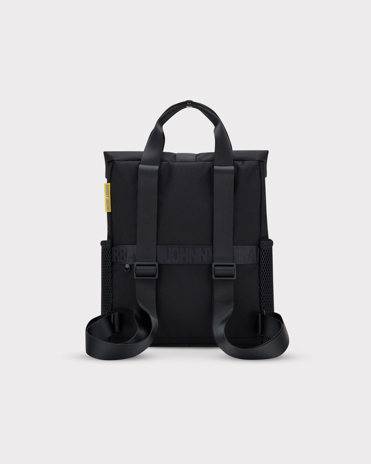 Schwarzer Johnny Urban Rucksack 'Jules' mit verstellbaren Schultergurten und Tragegriff