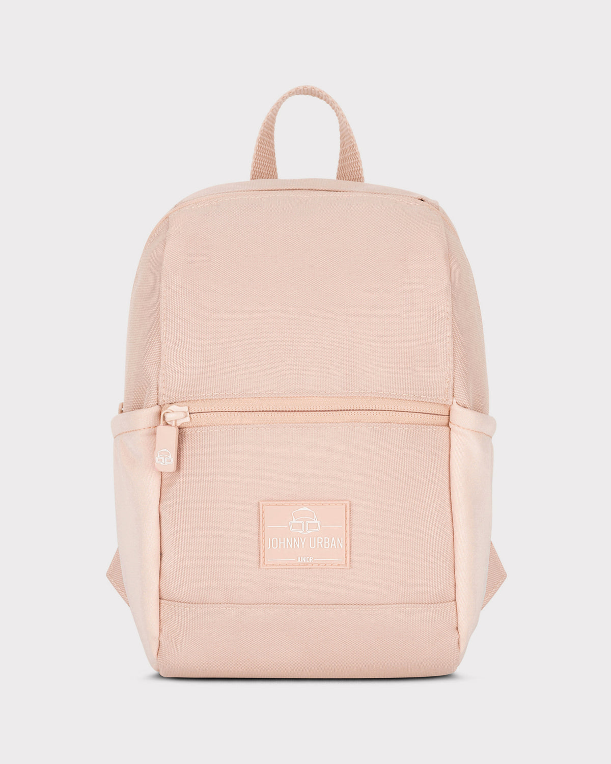 Kinderrucksack Leo von Johnny Urban in Rosa mit Frontreißverschluss und Seitentaschen