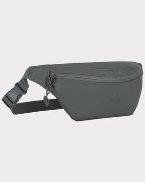 Johnny Urban Bauchtasche 'Toni' aus dunkelgrauem Kunstleder mit Reißverschluss und verstellbarem Gurt