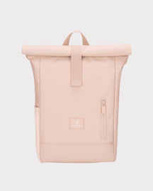 Rolltop Kinderrucksack 'Aaron' von Johnny Urban in rosa mit Frontreißverschluss und Trageschlaufe