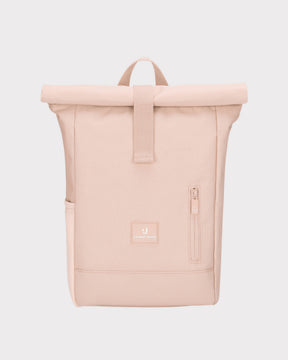 Rolltop Kinderrucksack 'Aaron' von Johnny Urban in rosa mit Frontreißverschluss und Trageschlaufe