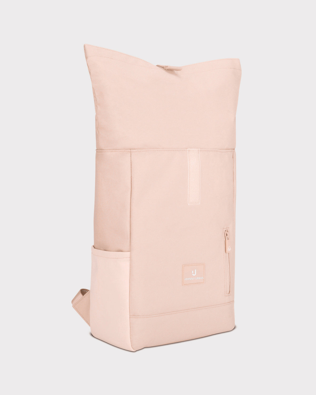 Rolltop Kinderrucksack 'Aaron' in rosa von Johnny Urban, rechteckige Form, nachhaltiges Material