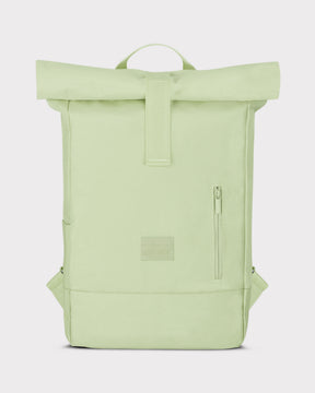Rolltop Rucksack 'Robin Medium' von Johnny Urban in limettengrün mit Fronttasche und Tragegriff