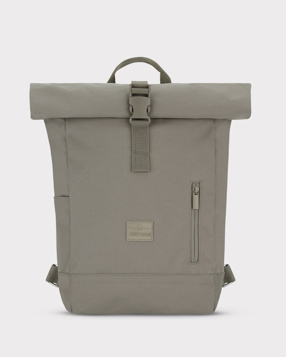 Kleiner brauner Johnny Urban Rolltop Rucksack 'Robin Small' mit Frontreißverschluss