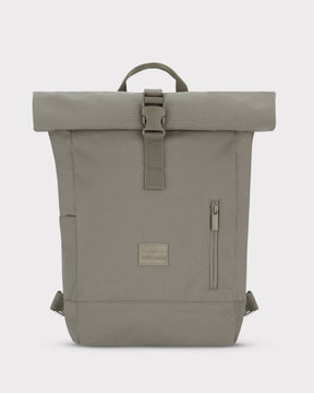 Kleiner brauner Johnny Urban Rolltop Rucksack 'Robin Small' mit Frontreißverschluss