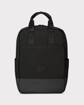 Schwarzer Johnny Urban Rucksack 'Jona Medium' mit zwei kurzen Griffen und Lederboden