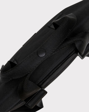 Schwarze Rucksacktasche 'Ivy' mit verstärktem Griff und Tasche aus robustem Material