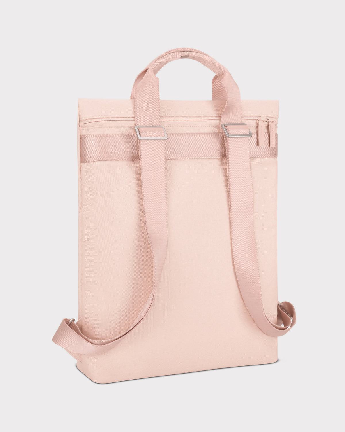 Rucksack Tasche 'Ivy' in Rosa mit verstellbaren Schulterriemen und Griff