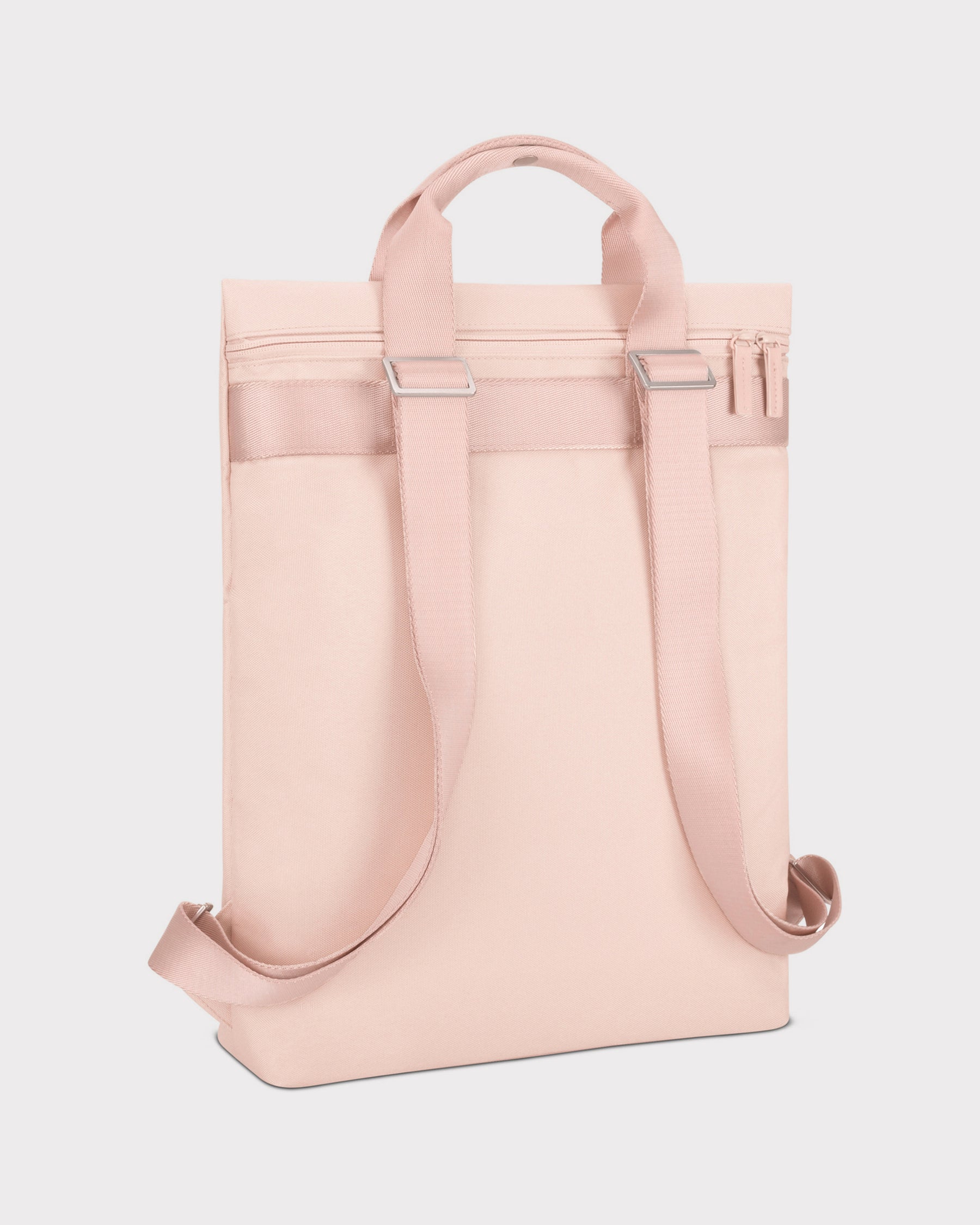 Rucksack Tasche 'Ivy' in Rosa mit verstellbaren Schulterriemen und Griff