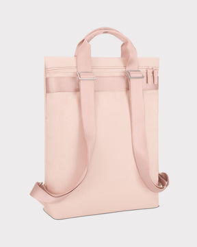 Rucksack Tasche 'Ivy' in Rosa mit verstellbaren Schulterriemen und Griff