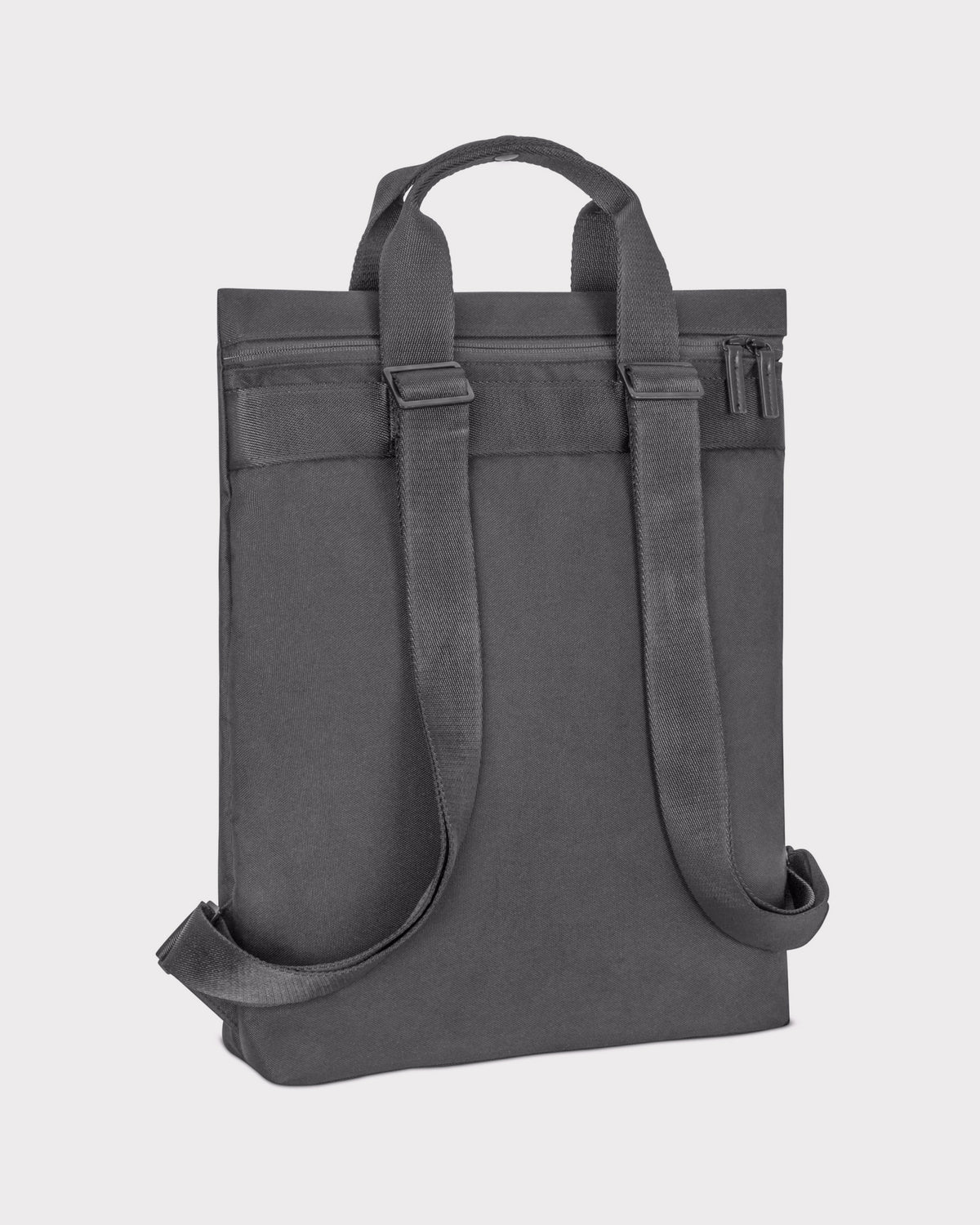 Dunkelgrauer Rucksack 'Ivy' mit verstellbaren Schulterriemen und Tragegriff von Johnny Urban