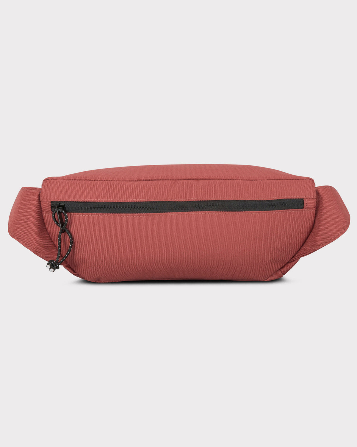 Bauchtasche 'Tom' in rot mit schwarzem Reißverschluss und robustem Stoff